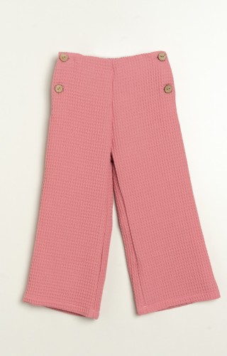 PANTALÓN GOFRE ROSA