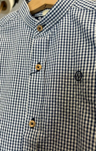 CAMISA VICHY MARINO