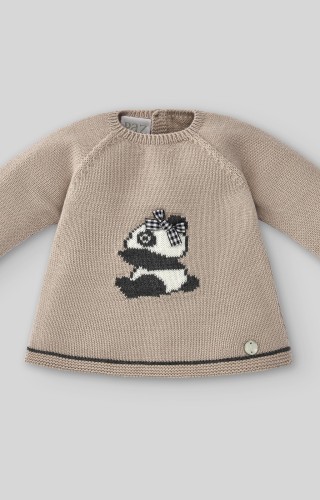 JUBÓN 3P PANDA ANGORA